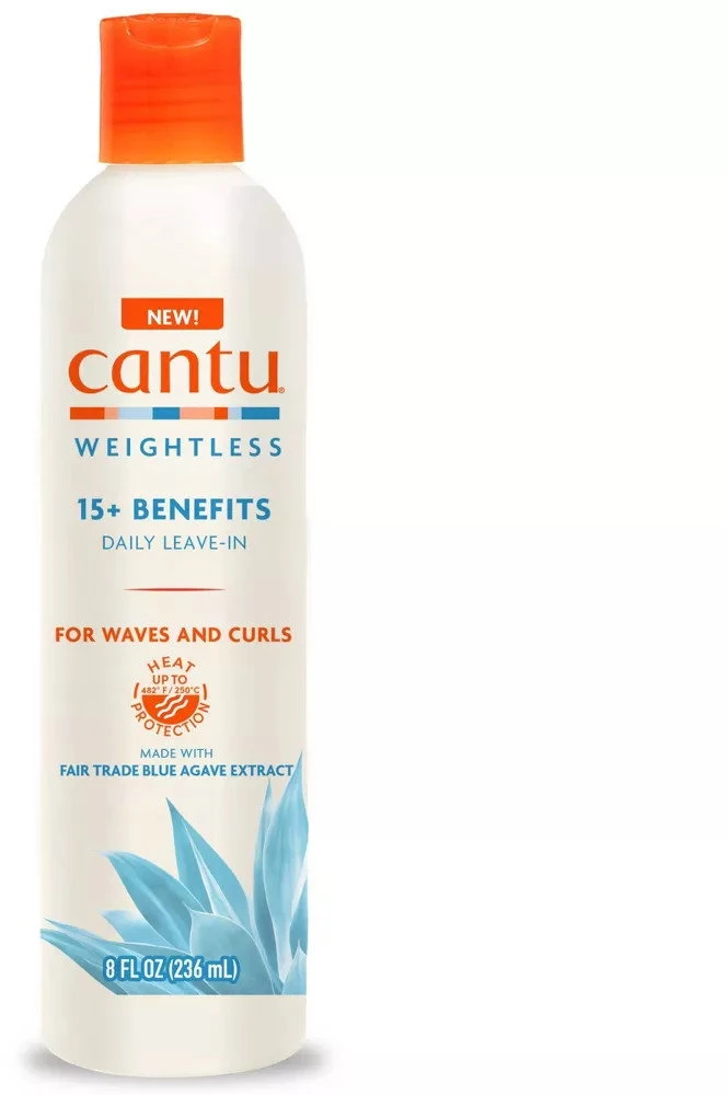 Cantu Weightless Agave plaukų kondicionierius nenuplaunamas, lyginamasis, 236 ml