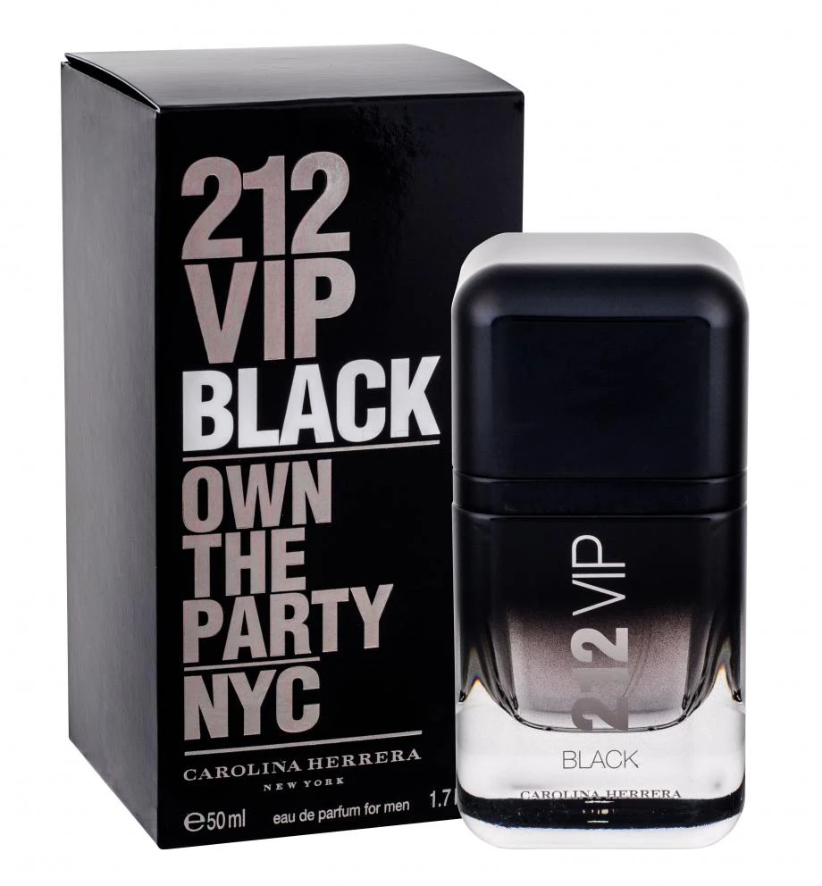 Carolina Herrera 212 Vip Juodas EDP Purškiklis, 50 ml