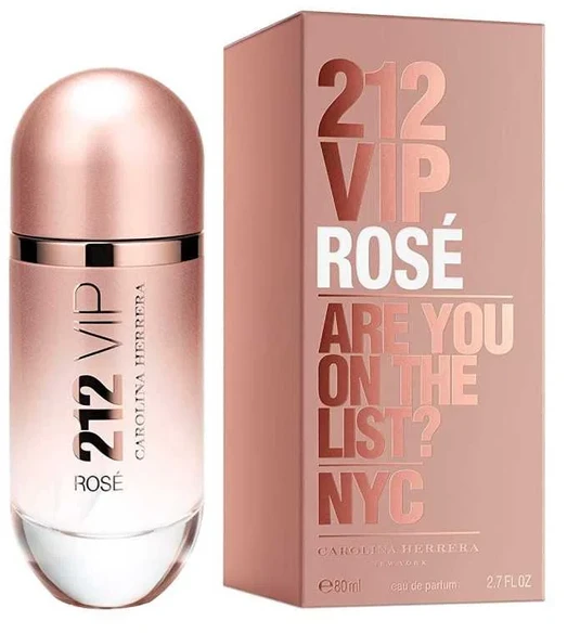 Carolina Herrera 212 Vip Rosé Eau De Parfum Natural Purškiklis, 30 ml