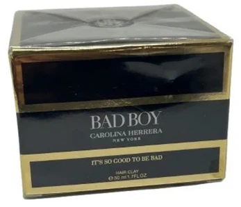 Carolina Herrera Bad Boy plaukų formavimo molis vidutinio stiprumo, 50 ml