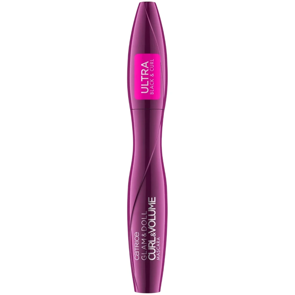 "Catrice Glam - Doll Curl - Volume" blakstienų tušas 010 Ultra Juodas 10ml