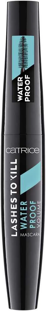 "Catrice Lashes To Kill Volume" blakstienų tušas, atsparus vandeniui 010 Ultra Juodas 10ml