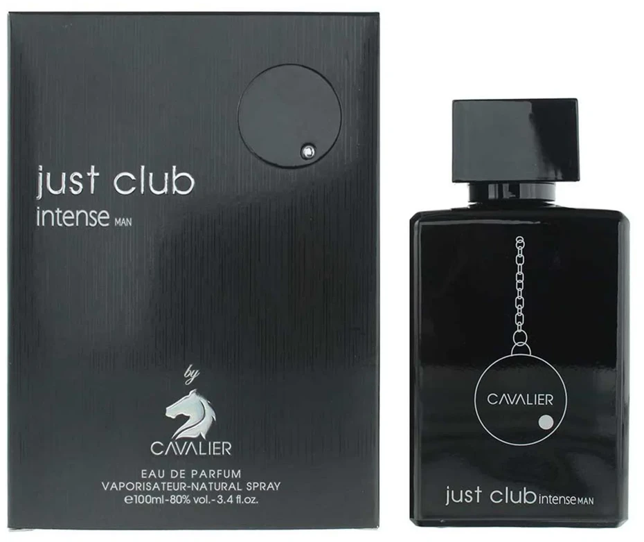 Cavalier Just Club Intense EDP parfumuotas vanduo vyrams, 100 ml