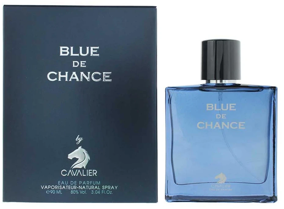 Cavalier Mėlyna De Chance EDP parfumuotas vanduo vyrams, 90 ml