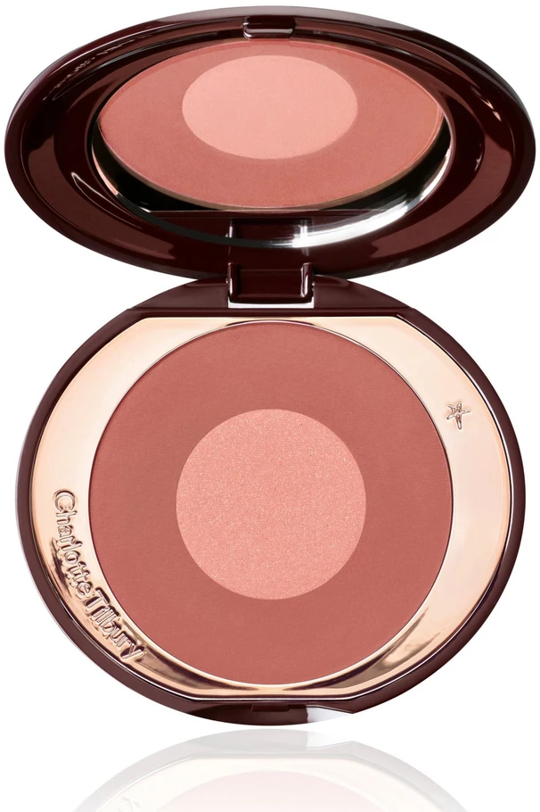 Charlotte Tilbury „Cheek To Chic Swish And Glow Radiant Blush“ skaistalų pudra, pagalvėlė, 8 g