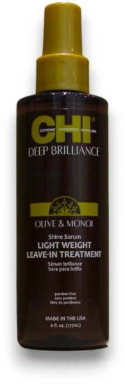 Farouk Systems CHI Deep Brilliance Olive&Monoi Light Weight nenuplaunamas kondicionierius 177ml
