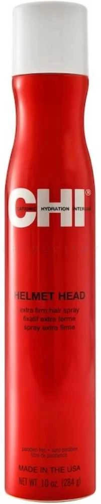 Farouk Systems Stiprios fiksacijos plaukų lakas CHI Helmet Head Extra Firm Plaukų lakas 284g