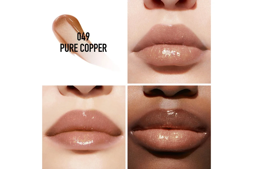 Christian Dior Dior Addict Lip Maximizer lūpas putlinantis blizgis, spalva: 049 Pure Copper, 6 ml