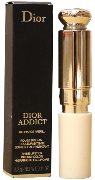 Christian Dior Addict Shine Kreminis lūpų dažų rudas papildymas 3.2 g