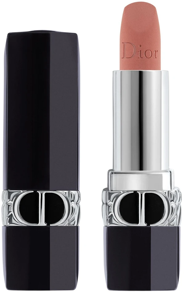 Lūpų dažai Dior Rouge Couture Colour N:100 Nude Look Velvet, 30 ml