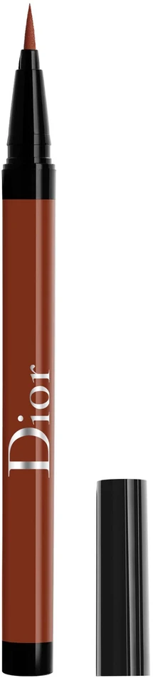 Christian Dior, Diorshow On Stage, Atsparus vandeniui, Ultra-Flexible Felt Tip, Intense Color, Liquid Akių apvadas, 676, Satin Rust, 0.55 ml