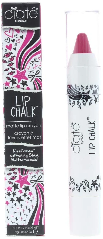 „Ciate Lip Chalk Precision“ drėkinamasis lūpų pieštukas „Moisturizing“; maitinamasis; blizgus 1,9 g