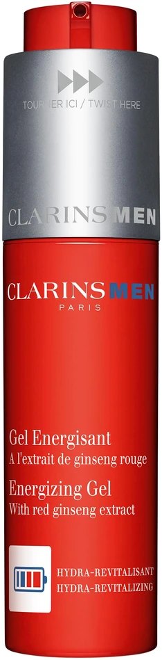 Clarins Clr Men Gel Energizante Rostro, 50 ml