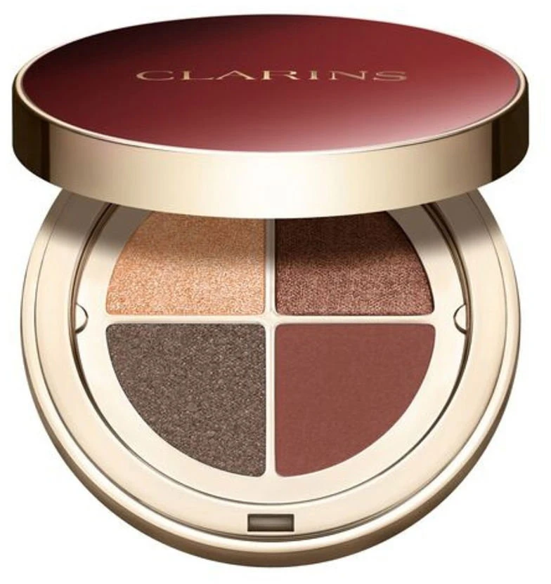 „Clarins Ombre“ 4 spalvų akių šešėlių paletė, 10 klevo spalvos, gradacija 4, 4,2 g