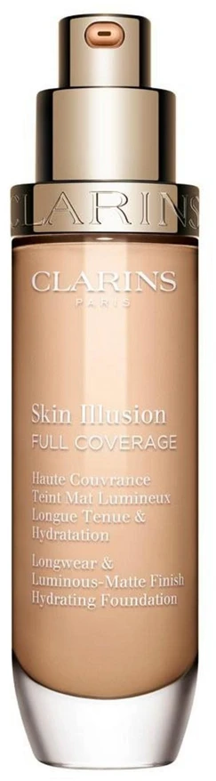 „Clarins Skin Illusion“ pilnai padengiantis skystas makiažo pagrindas 103N, 30 ml