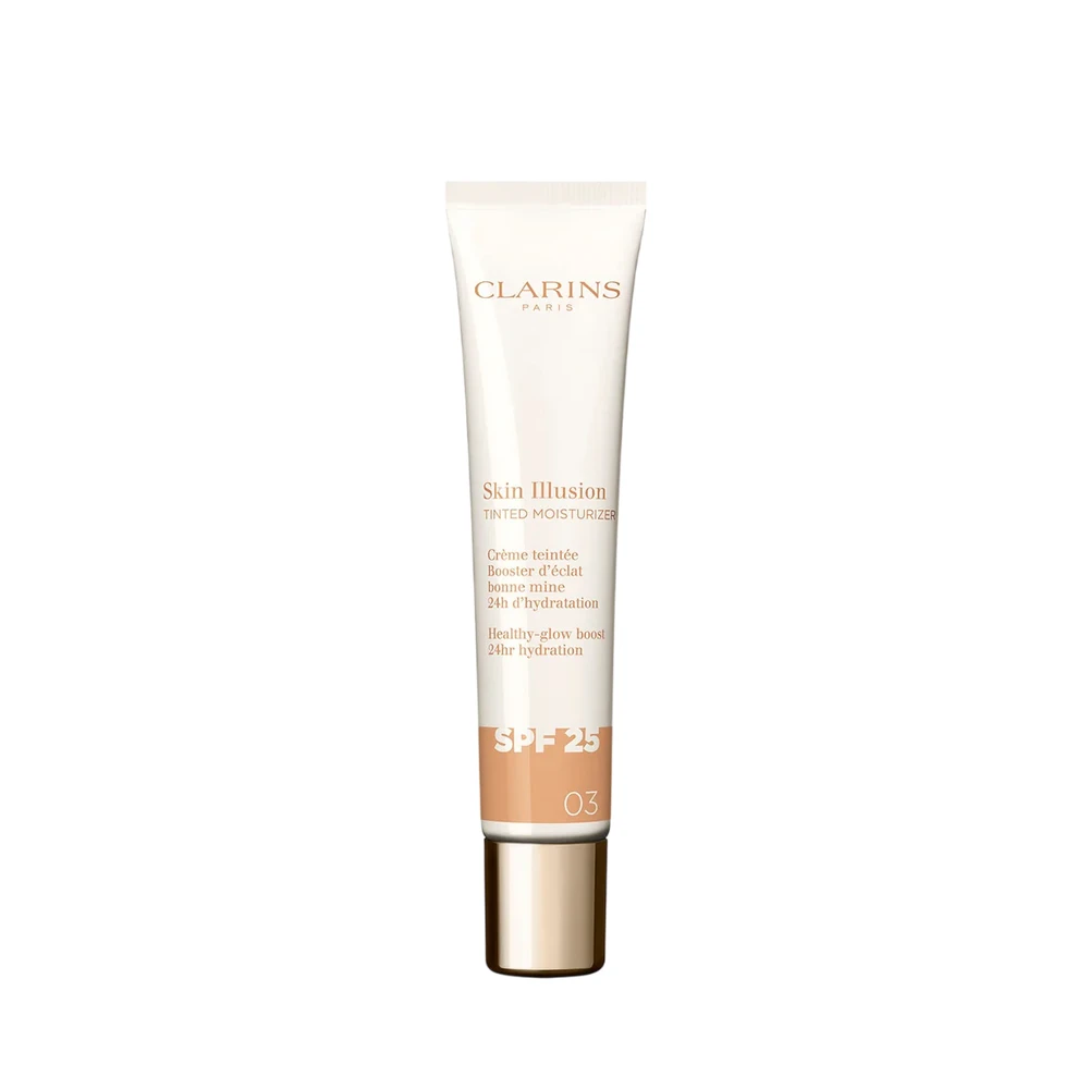 Clarins Skin Illusion Tinted Moisturizer SPF 25 tonuojantis kremas | atspalvis: 03, 40 ml