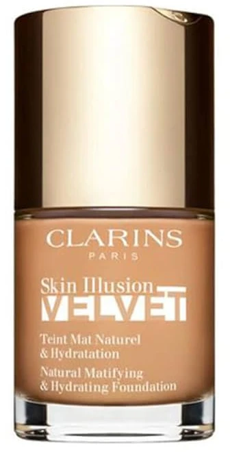 „Clarins Skin Illusion Velvet Matte Natural Finish“ skystas makiažo pagrindas, 108.5W anakardžių, 30 ml