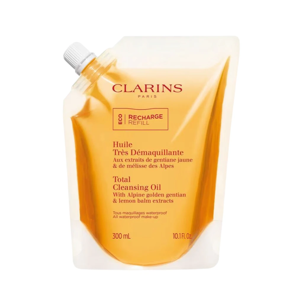 Clarins Cleansing Total Cleansing Oil aliejinis makiažo valiklis veidui | Papildymas, 300 ml