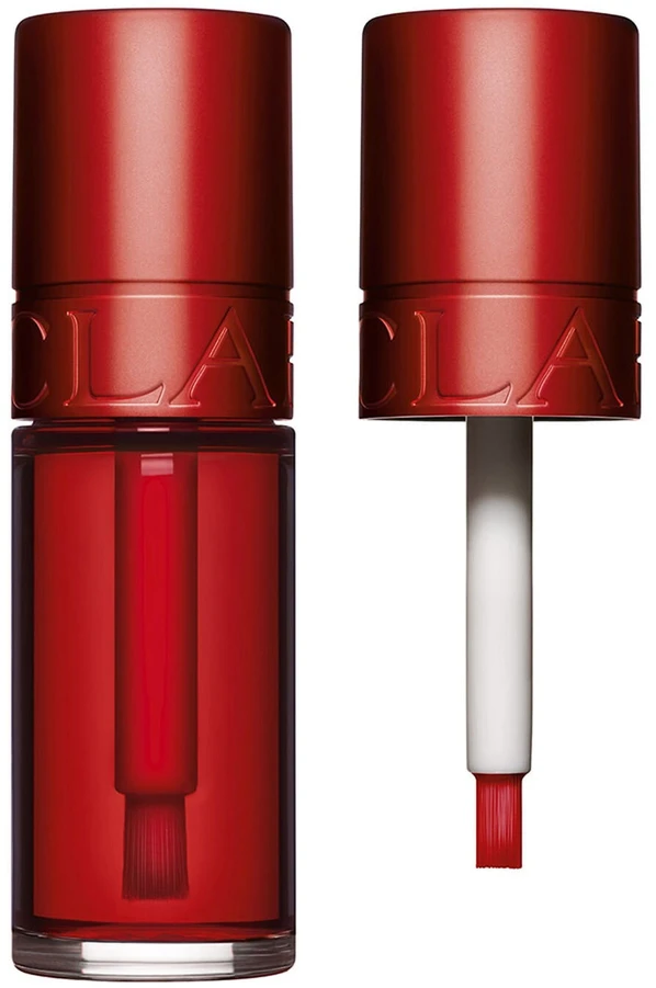 Clarins Vanduo Lip Stain skysti lūpų dažai, atspalvis: 01 Rose Vanduo, 7 ml