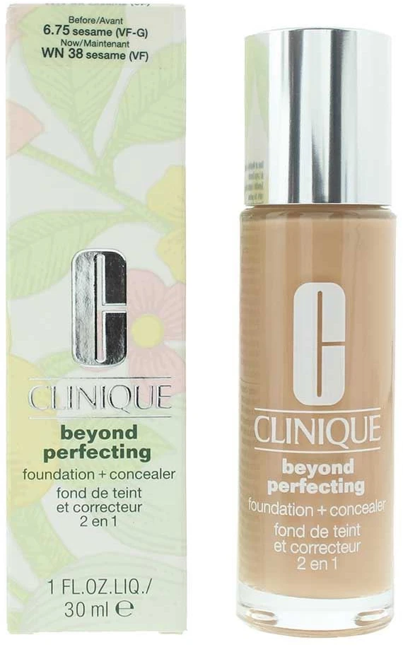 Clinique Beyond Perfecting Foundation + Maskuoklis 6.75 Sesame, 30 ml