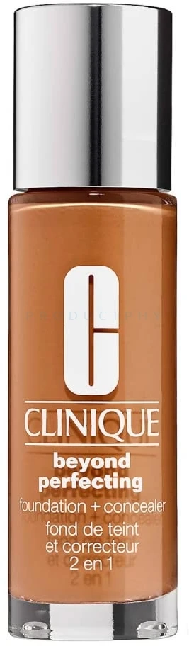 „Clinique Beyond Perfecting Foundation“ makiažo pagrindas + kaukė #23 Ginger, 30 ml