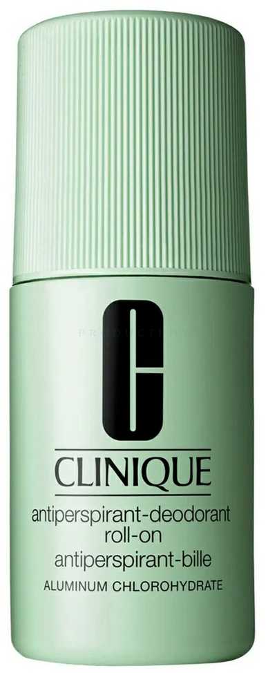 Clinique Anti Perspirant Dezodorantas Roll On bekvapis rutulinis dezodorantas-antiperspirantas, 75 ml