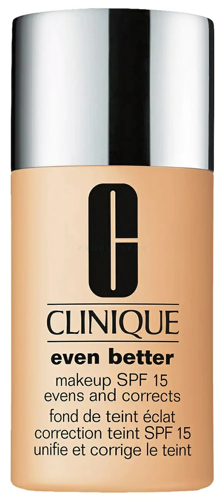 „Clinique Even Better“ drėkinamasis skystas makiažo pagrindas be parabenų, 27 „Butterscotch“ SPF 15, 30 ml