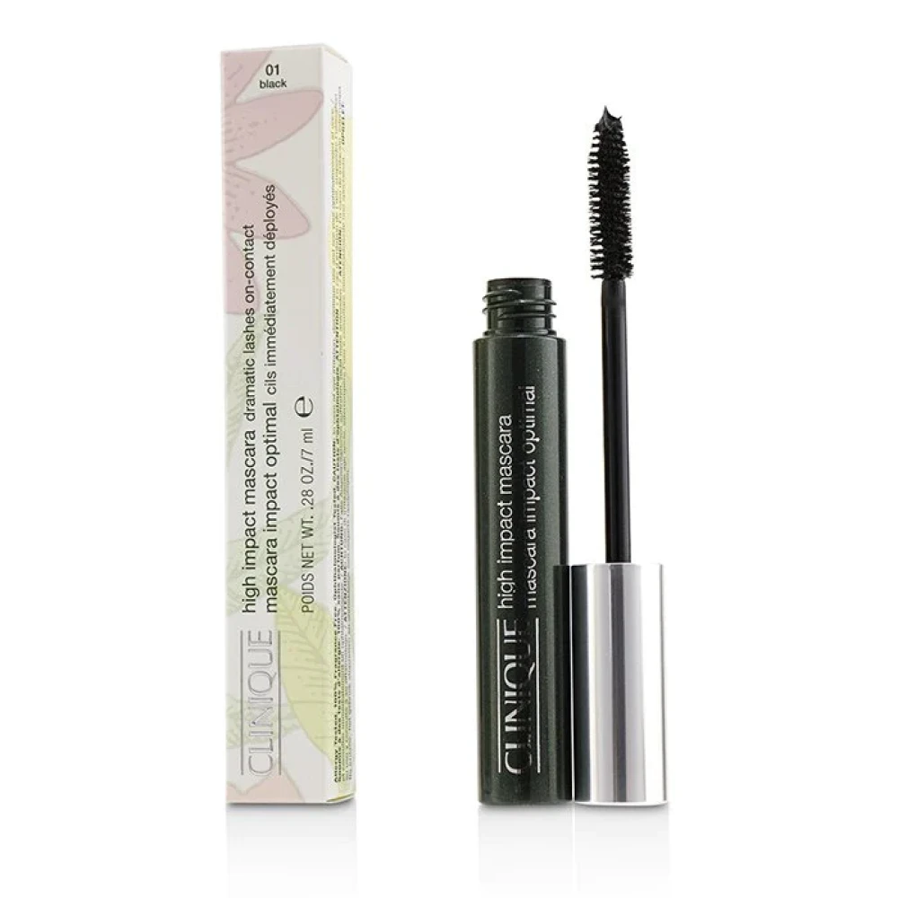Clinique High Impact Blakstienų tušas blakstienų tušas, atspalvis: 01 Juodas, 8 g