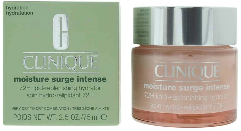 Clinique Moisture Surge Intense 72h Lipid-Jauninamasis Hydrator, 75 ml