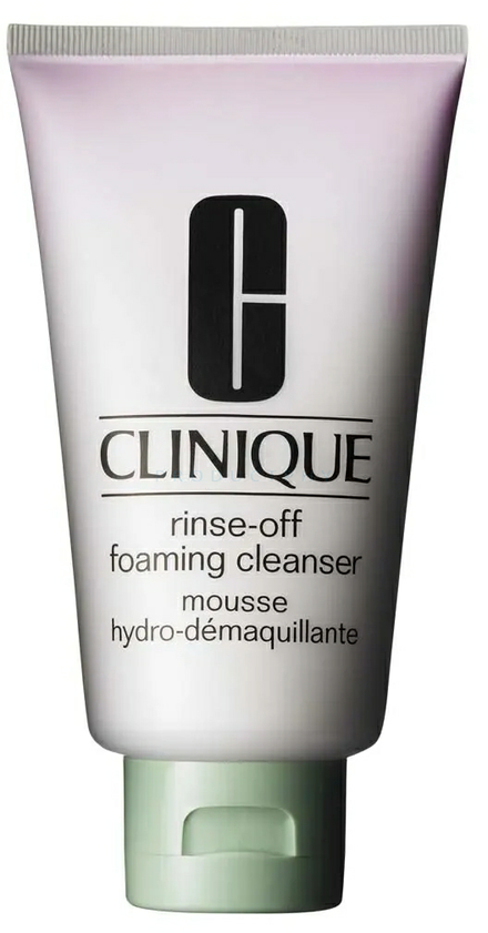 Clinique Rinse Off Foaming Valiklis veido prausiklis, 150 ml