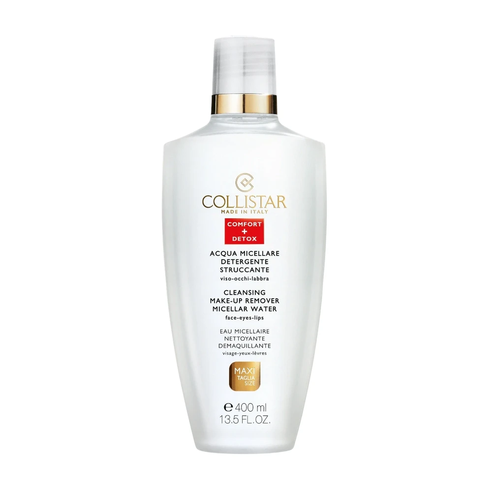 „Collistar Aacqua Micellare“ valomasis makiažo valiklis „Vanduo“ visiems odos tipams, 400 ml