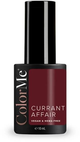 ColorMe Cosmetics Currant Affair Gel Semi-Permanent Nagų lakas, 10 ml