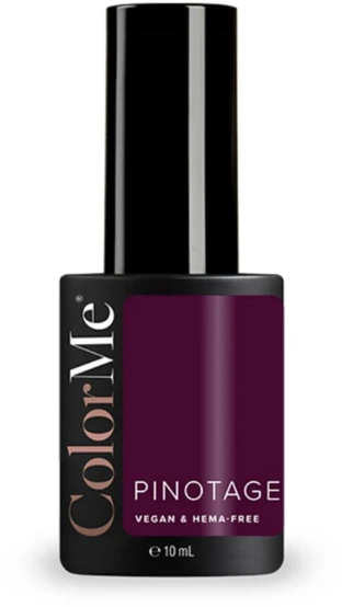 ColorMe Cosmetics Pinotage Gel Semi-Permanent Nagų lakas, 10 ml