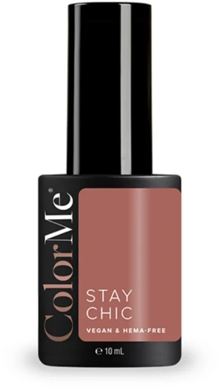 ColorMe Cosmetics Stay Chic Gel Semi-Permanent Nagų lakas, 10 ml