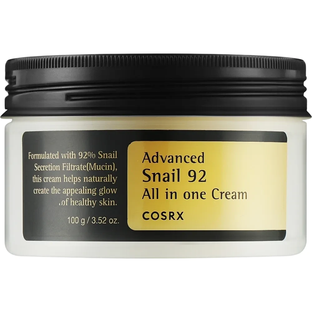 Cosrx Advanced Snail 92 All In One Veido kremas su sraigių mucinu, 100 g