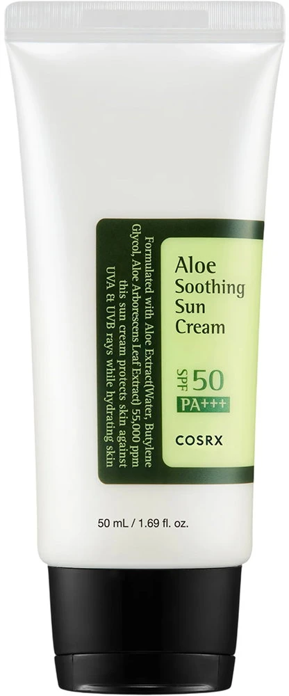 Cosrx Aloe Soothing Sun Cream SPF50+ PA+++ Apsauginis kremas nuo saulės, 50 ml