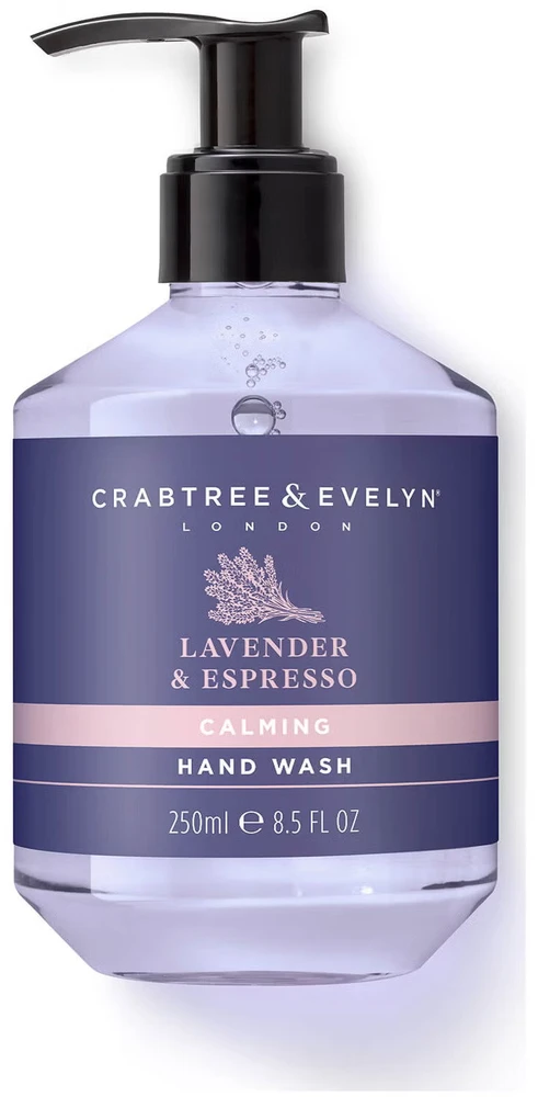 Crabtree & Evelyn levandų ir espreso raminamasis skystas muilas rankoms, 250 ml