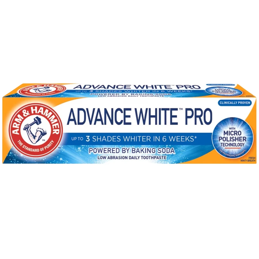 Marvis Arm & Hammer, Advance Baltas Pro, Whitening, Dantų pasta, 75 ml Unisex
