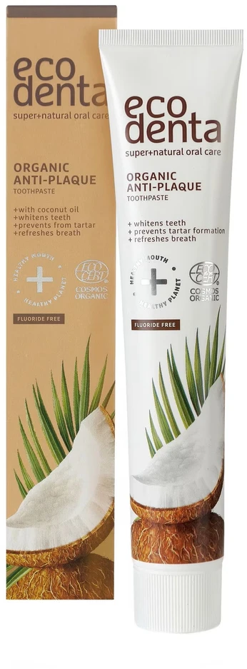 Ecodenta kokoso dantų pasta 75ml