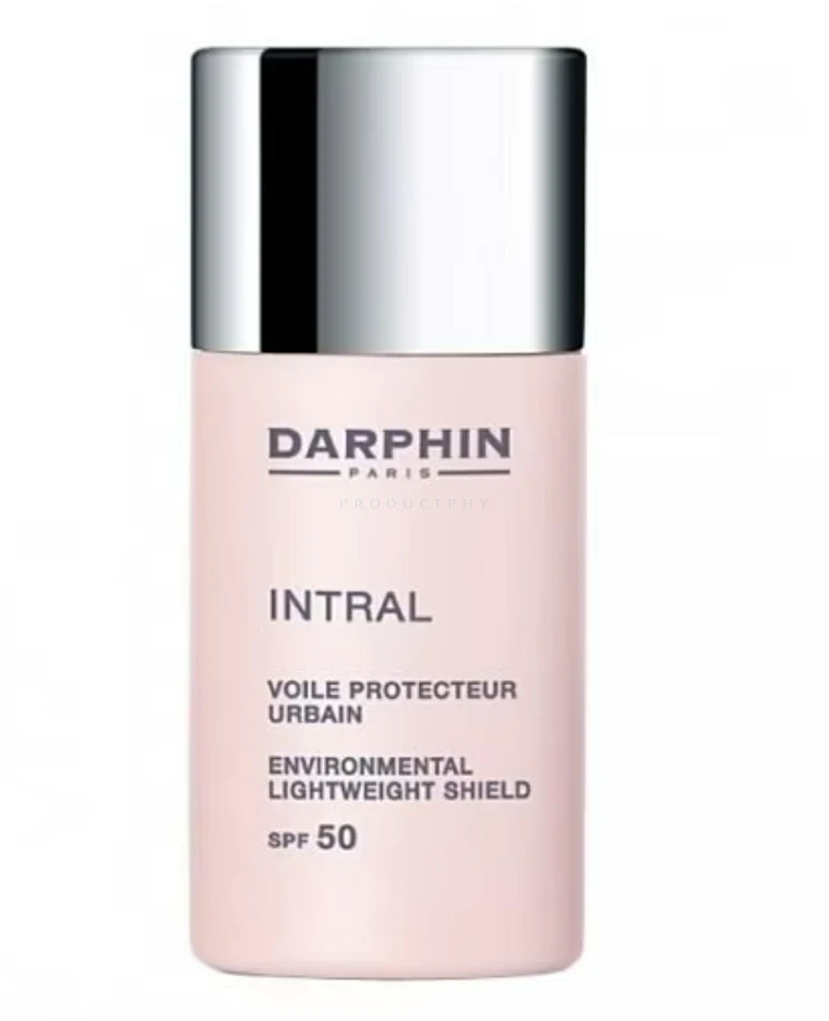 Darphin Intral Environmental Lightweight Shield SPF 50 veido kremas nuo saulės, 30 ml