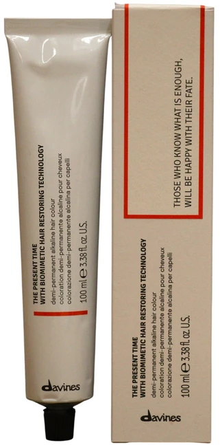 Davines The Present Time Demi-Permanent Hair Dye 7.12 , 100 ml
