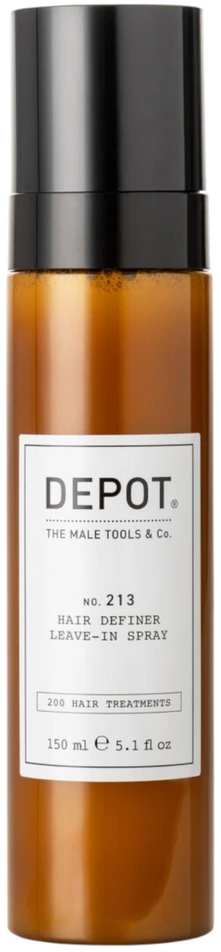 Depot 200 plaukų priežiūros priemonės Nr. 213 Nenuplaunamas drėkinimo kondicionierius plaukams, 150 ml