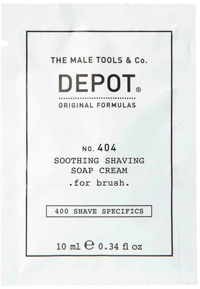 Depot, 400 Shave Specifics No. 404 , Allantoin, Soothing, Shaving Soap Kreminis, 10 ml