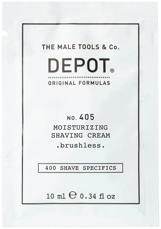 Depot, 400 Shave Specifics No. 405, Allantoin, Moisturizing, Shaving Kreminis, 10 ml
