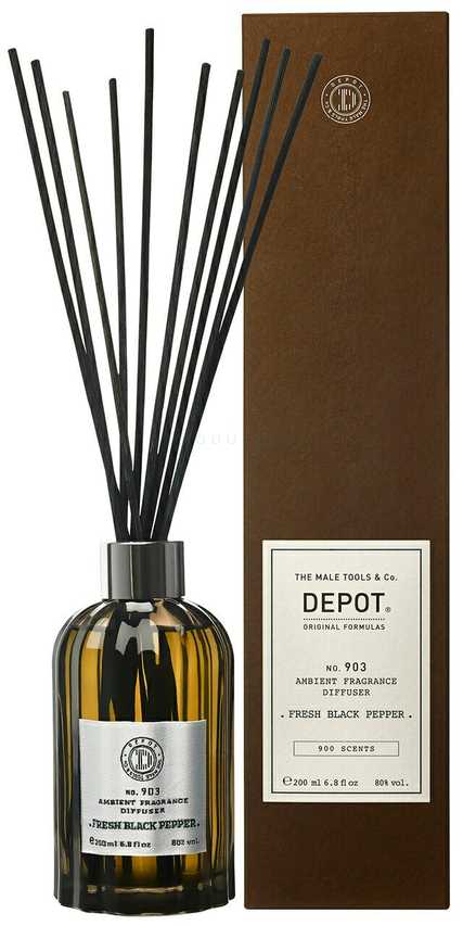 Depot 900 Scents Nr. 903 Stick Fresh juodųjų pipirų aromato kvapų skleidiklis su lazdelėmis, 200 ml