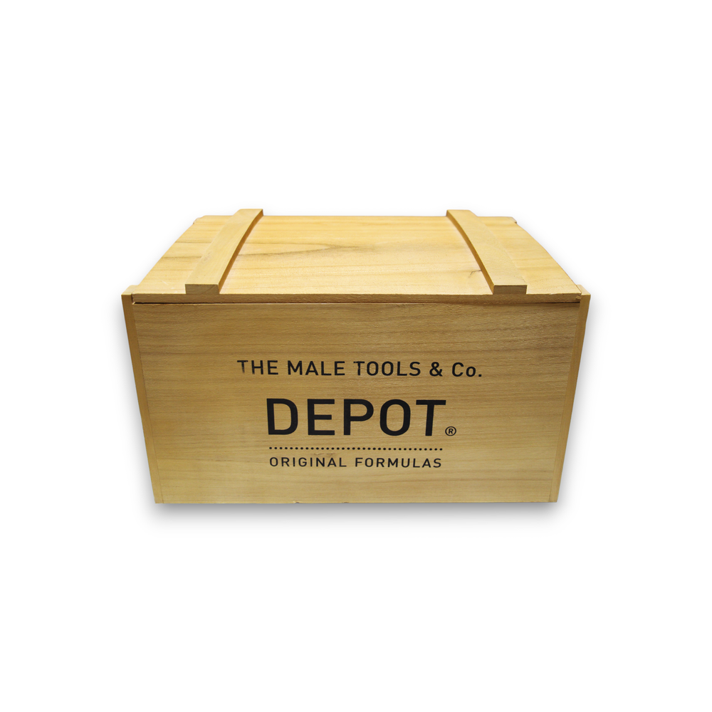 Depot Expo Empty Wooden Box šviesiai rudas 30 x 19 x 16 cm