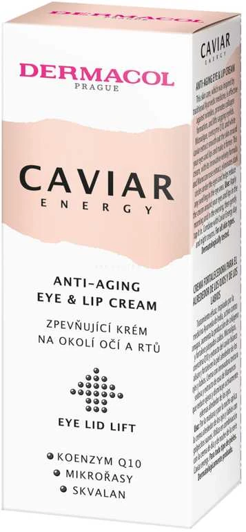 Dermacol Caviar Energy Anti-Ageing Paakių kremas, 15 ml