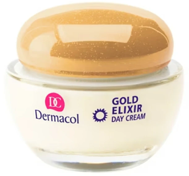 Dermacol Gold Eliksyras Day Kreminis moterims, 50 ml