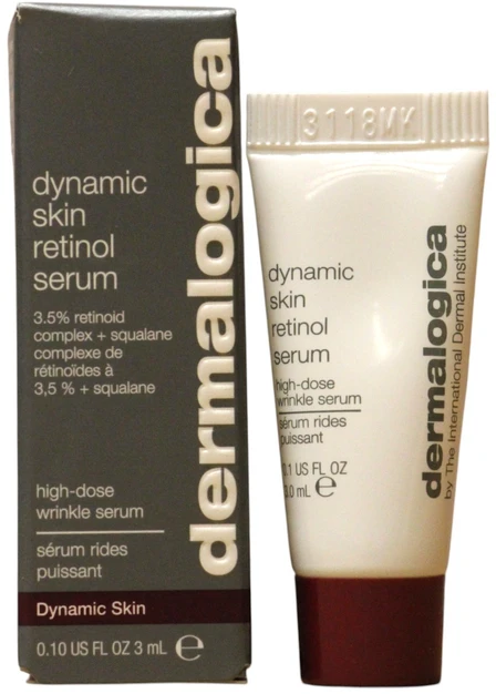 Dermalogica Dynamic Skin Retinol veido serumas nuo raukšlių, 3 ml