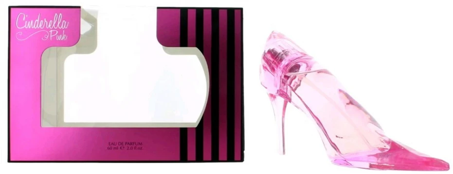 Disney, Cinderella Rožinė Slipper, Eau De Parfum, For Girls, 60 ml